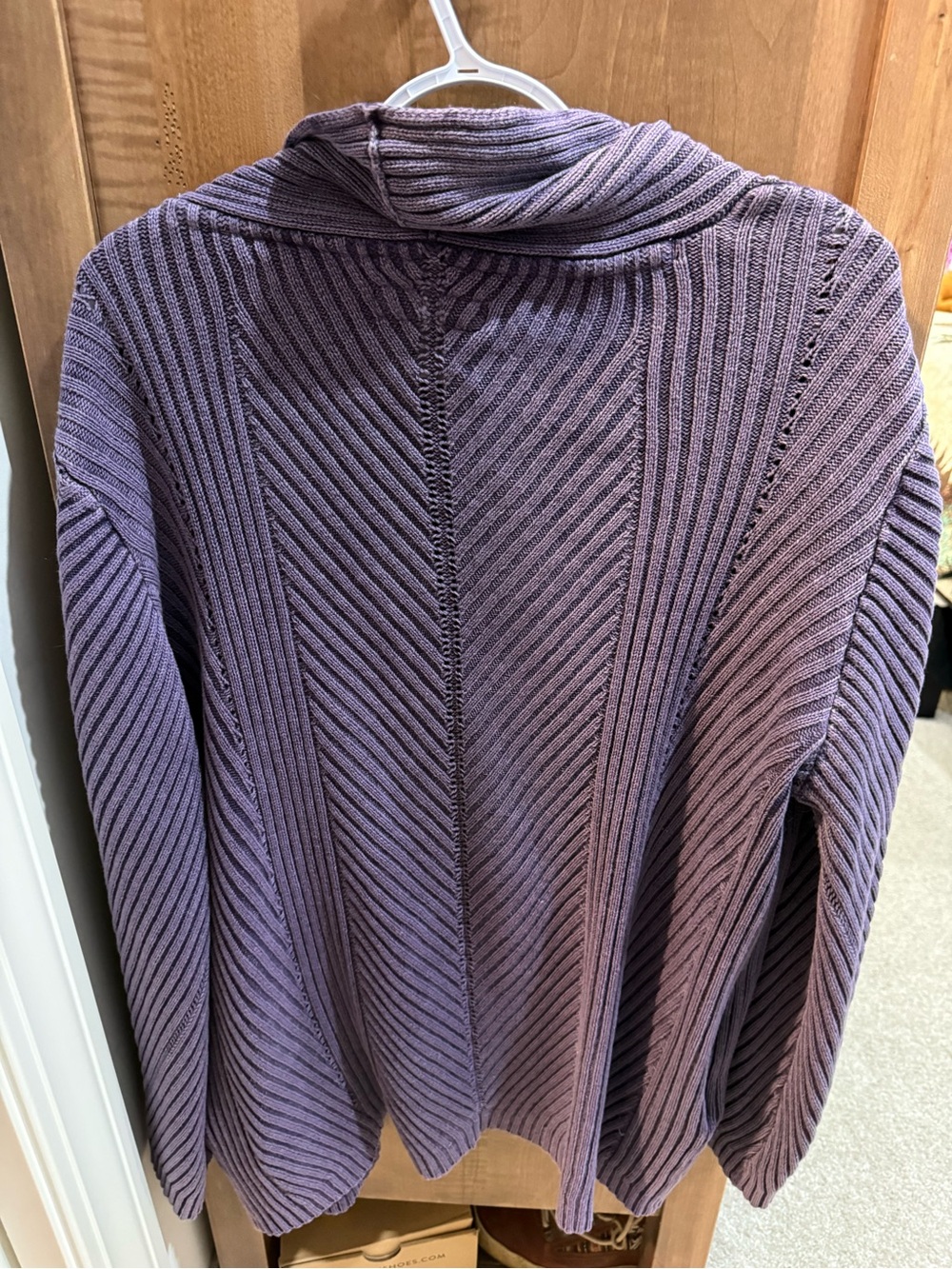 Carbon2Cobalt Aster Cardigan size L purple